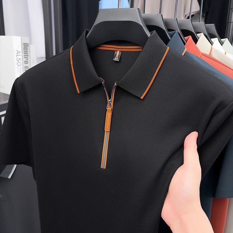 Polo  Casual con Zip