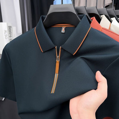 Polo  Casual con Zip